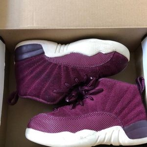 Burgundy Air Jordan’s